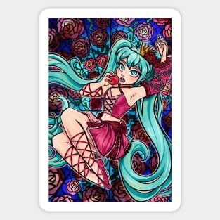 Vintage Dress Miku Sticker